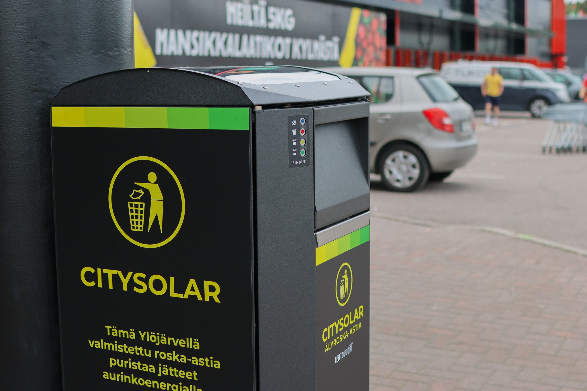 City Solar Smart Bin Brochure