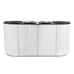 Recycling bin Bermuda Quad Finbin