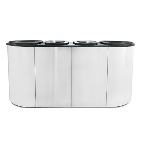 Recycling bin Bermuda Quad Finbin