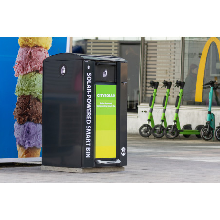 CitySolar Smart Bin