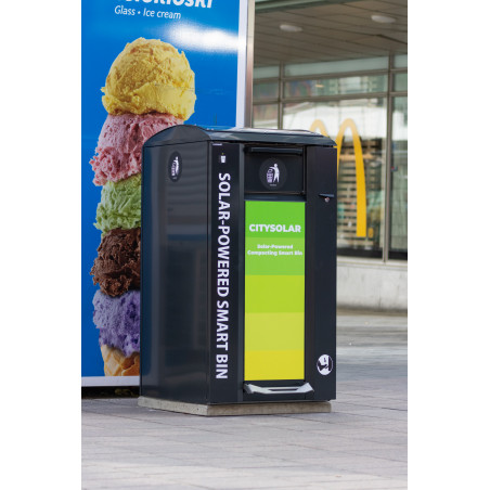 CitySolar Smart Bin