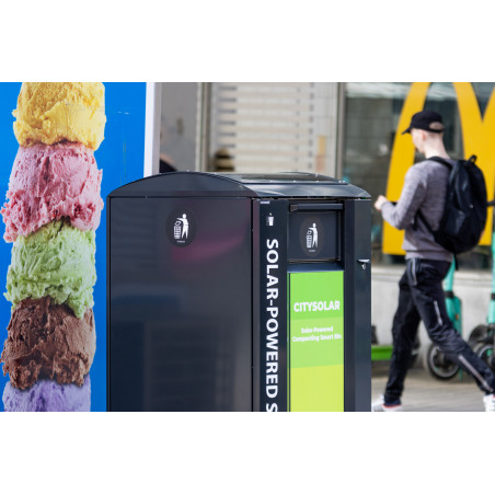 CitySolar Smart Bin