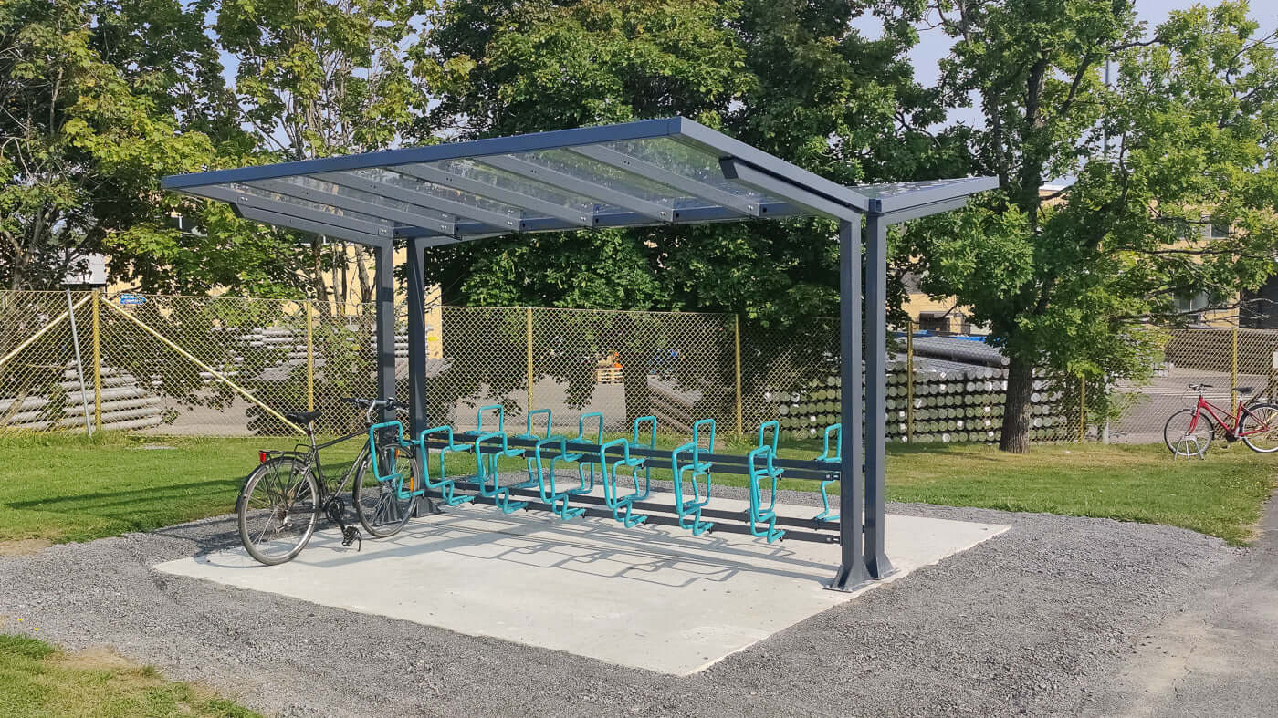 Purso, Nokia - ViVa-pyöräkatos ja CubiQ Premium -pyörätelineet