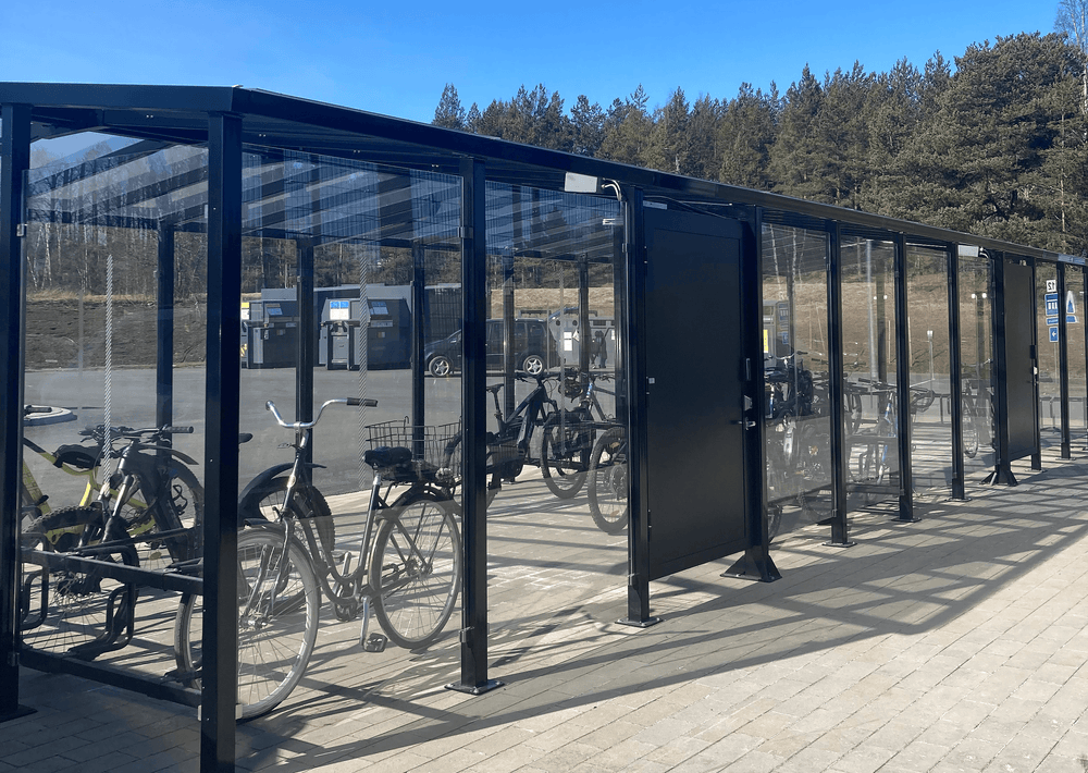 Prisma Raahe, Finland - ViVa bicycle shelter