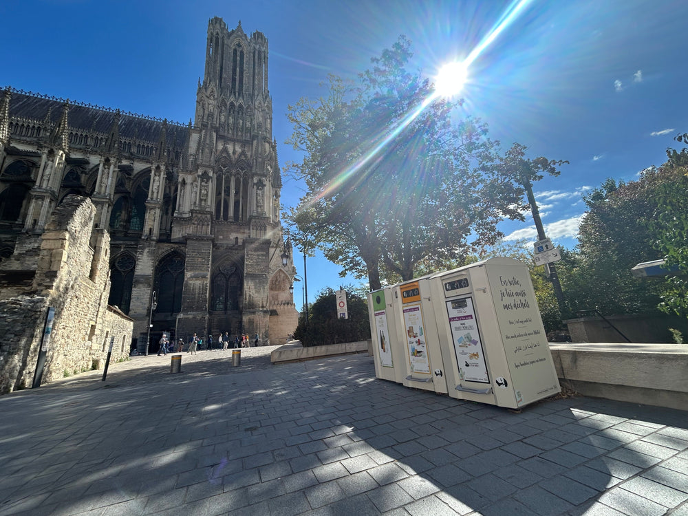 Reims, France - CitySolar and CityPack as part of a historic urban environment