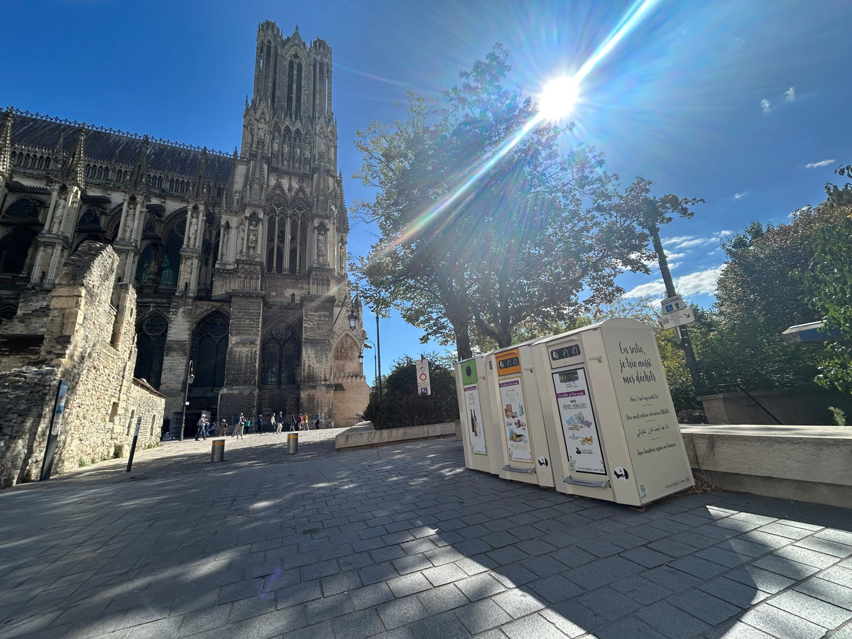Reims, Ranska - CitySolar ja CityPack osaksi historiallista kaupunkiympäristöä