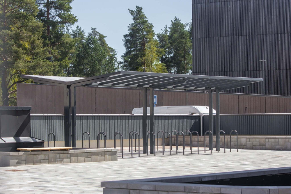 Diamond Block, Kangasala, Finland - ViVa bicycle shelter