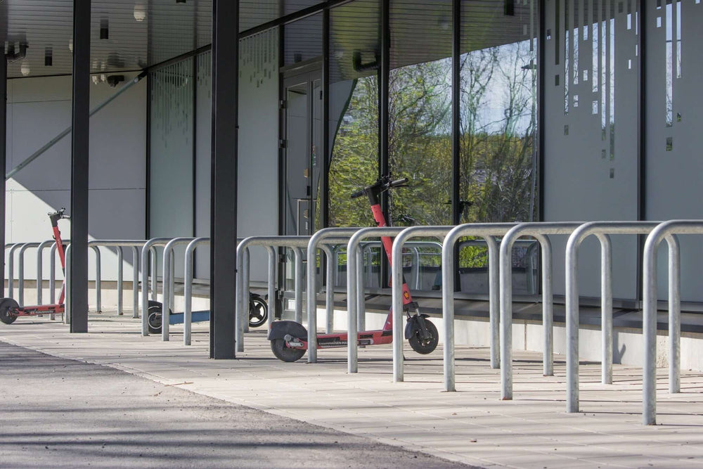 Tampere, Rush, Finland - U2 bicycle stand