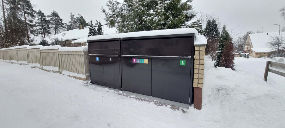 Hyvinkää, Finland - Modul Bin Shelters