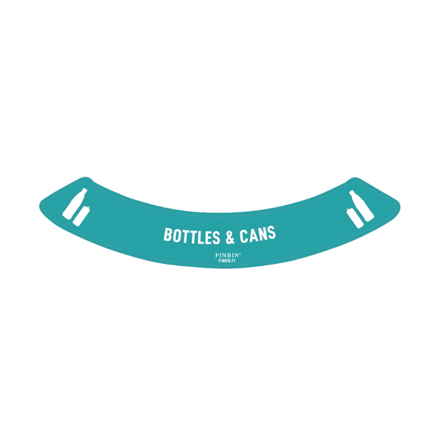 Bermuda triangle recycling stickers