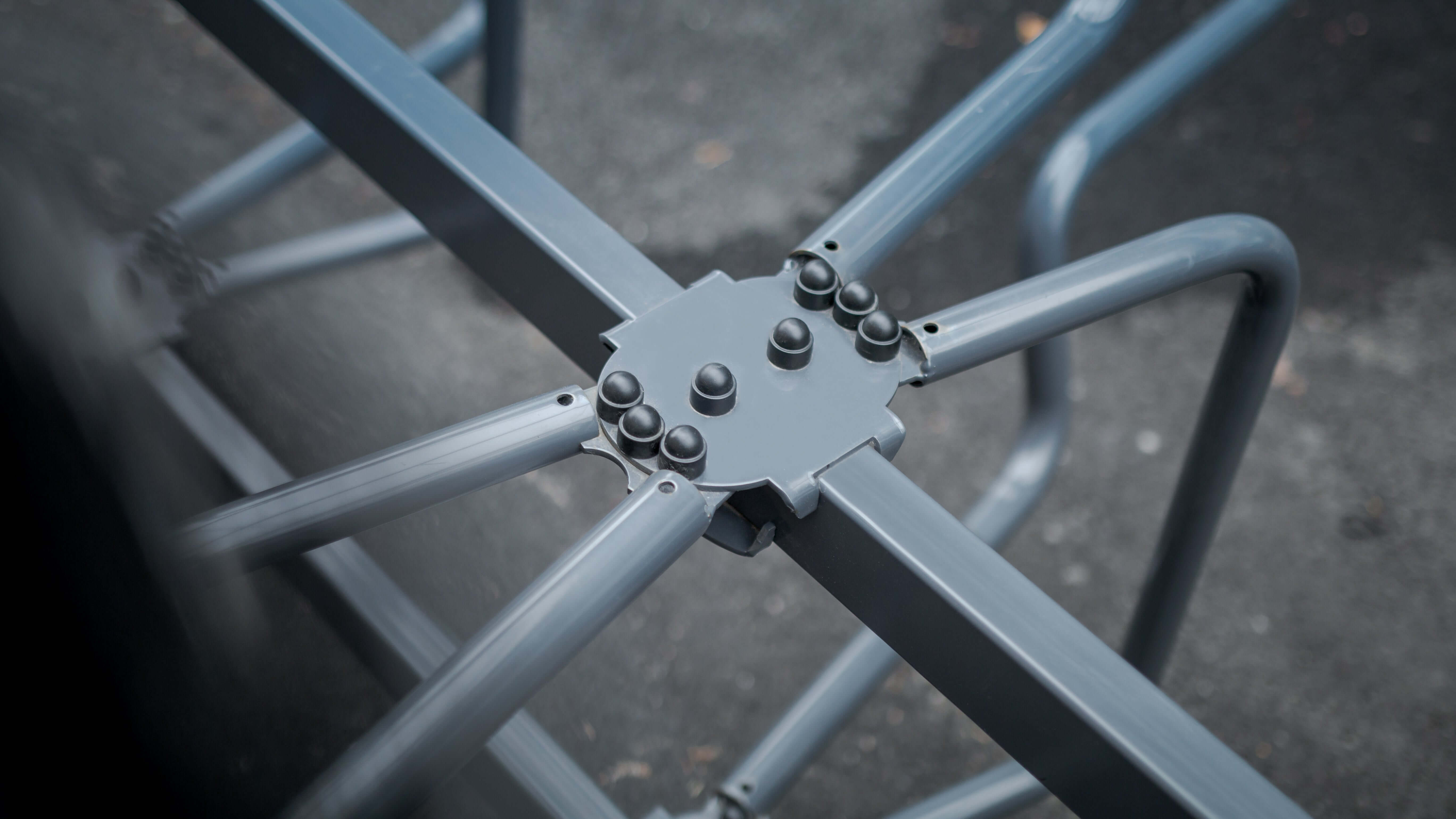 Bicycle rack CubiQ Premium, 2-sided, surface-mounted