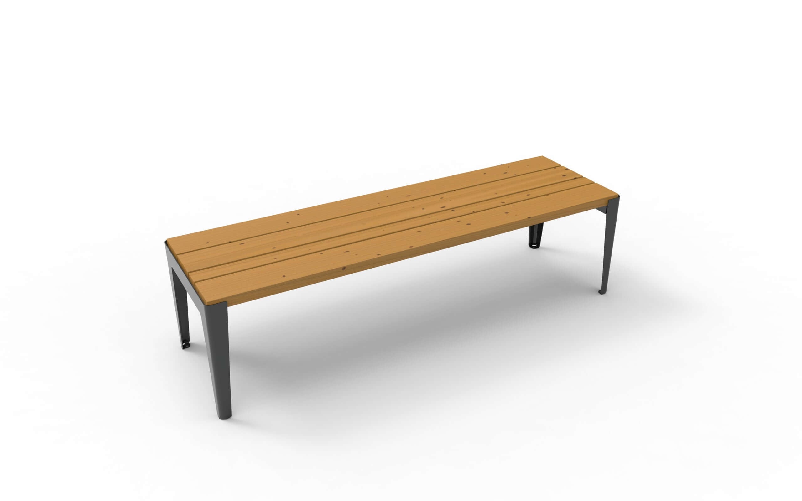 Bench Kuru, backless, open end, SPM/M