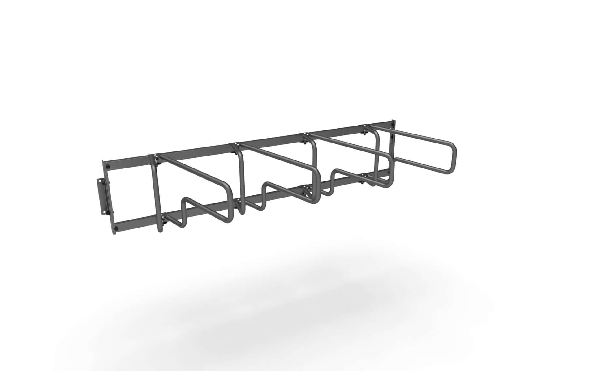 Bicycle rack CubiQ Standard, 1-sided, wall-mounted