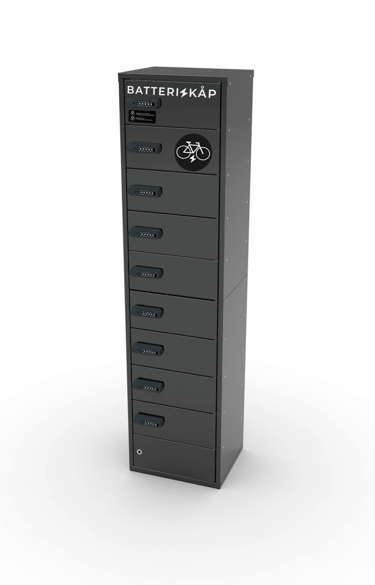 Akkukaappi BSAFE 9 008796-corten - Lehtovuori