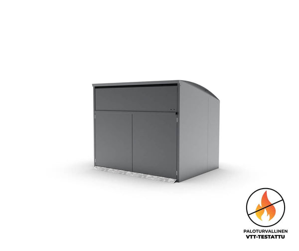 Fire-safe bin shelter Modul Maxi