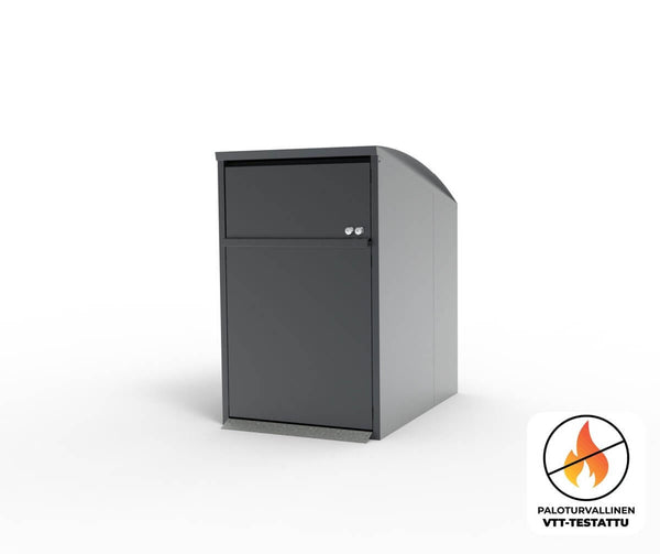 Fire-safe bin shelter Modul Maxi Single
