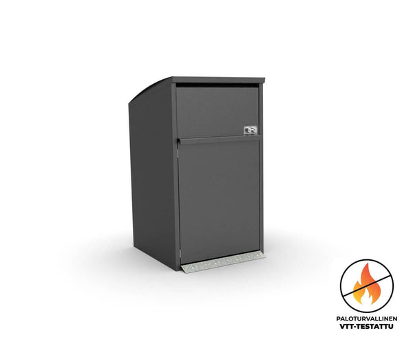 Fire-safe bin shelter Modul Solo