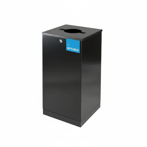 Recycling bin Edge 100 for energy waste, painted