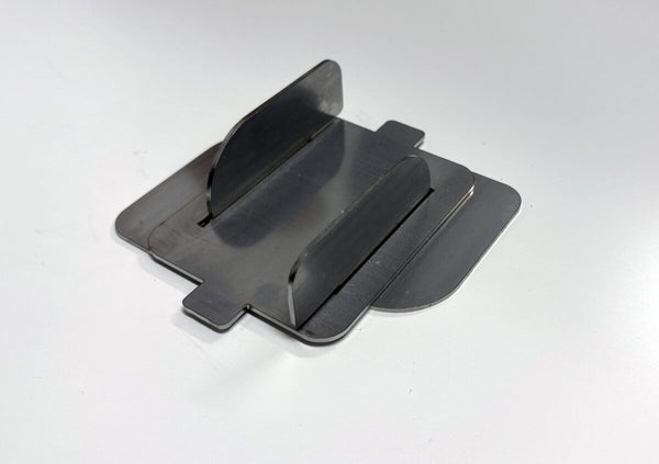 Fastening pieces for Edge sorting bin, SS