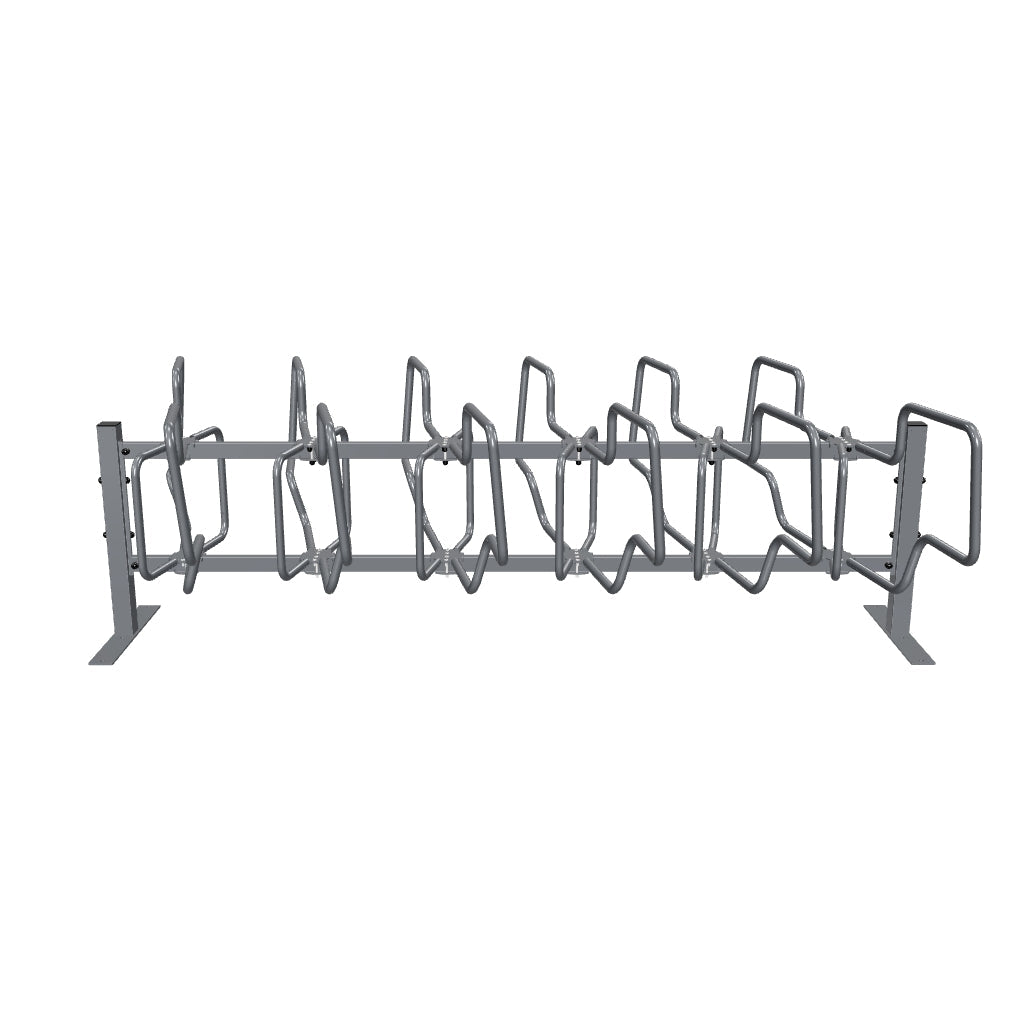 Bicycle rack CubiQ Premium, 2-sided, surface-mounted