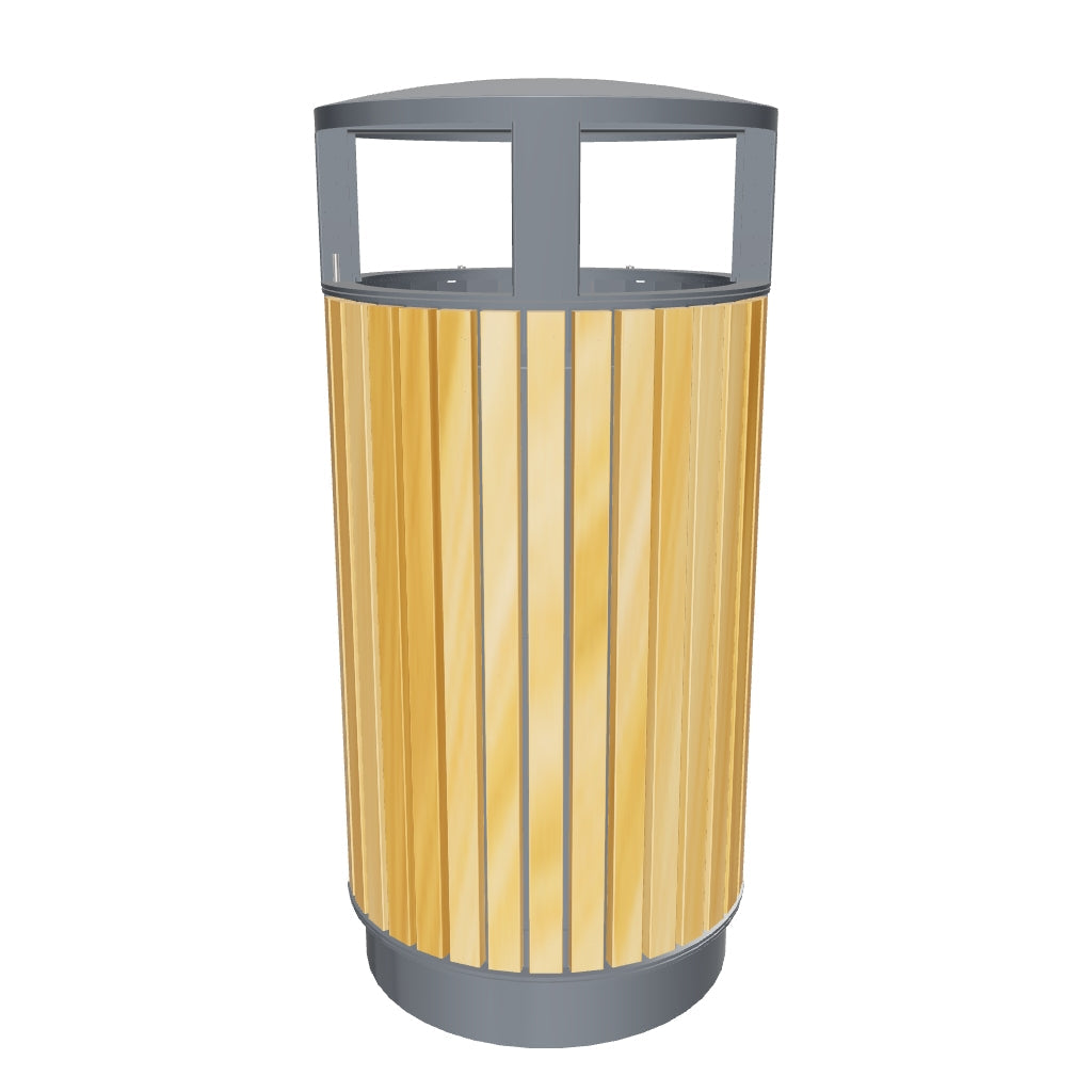 Litter bin Plaza Wood