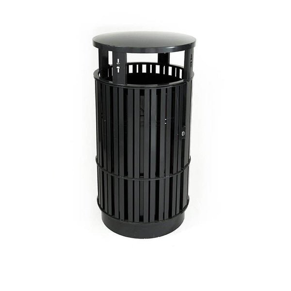 Litter bin Plaza, painted