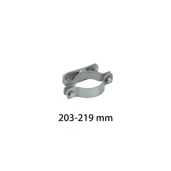 Litter Bin Post Fasteners, 203-219 mm, SST