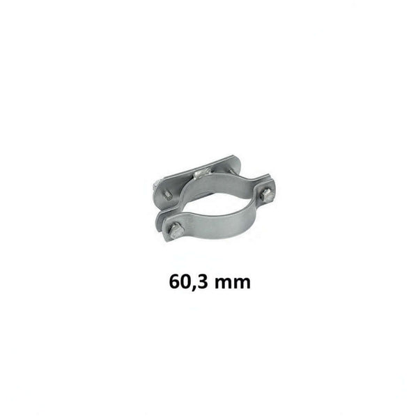 Litter Bin Post Fasteners, 60,3 mm, SST