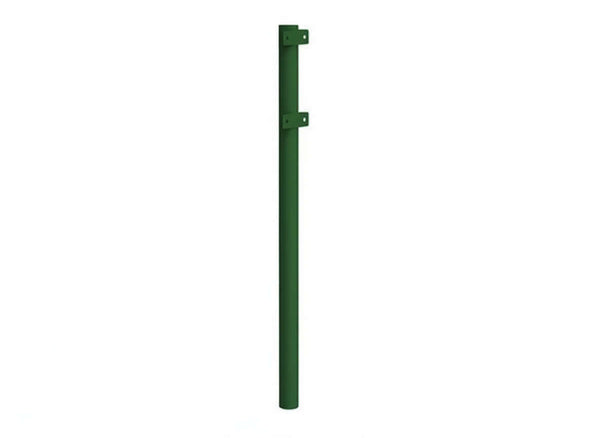 Embedded post with mounting flanges City 30/60, painted