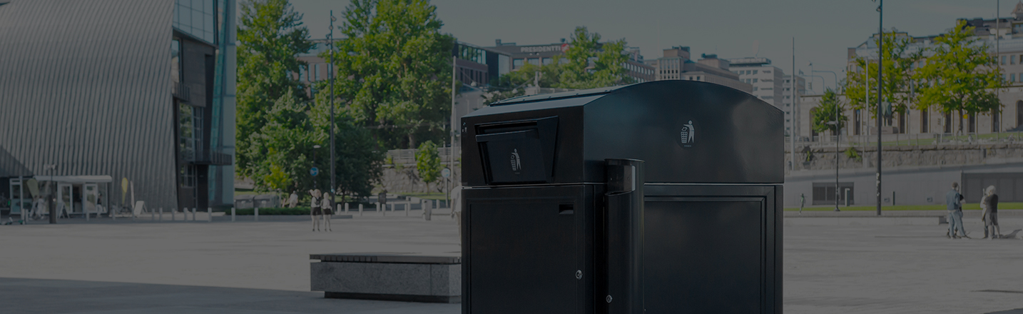 Smart City Solar Bin - ecoVRS